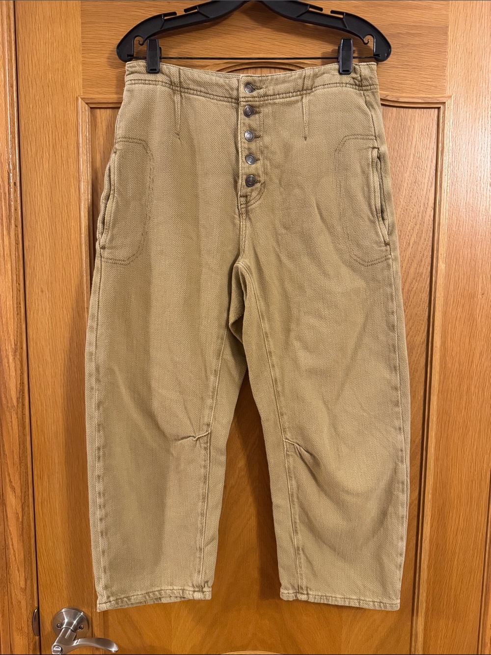 Free People We The Free Osaka Mid Rise Barrel Jeans Women's Size 27